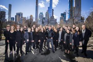 Choral Scholars of University College Dublin, directed by Desmond Earley, photo Chris Lee